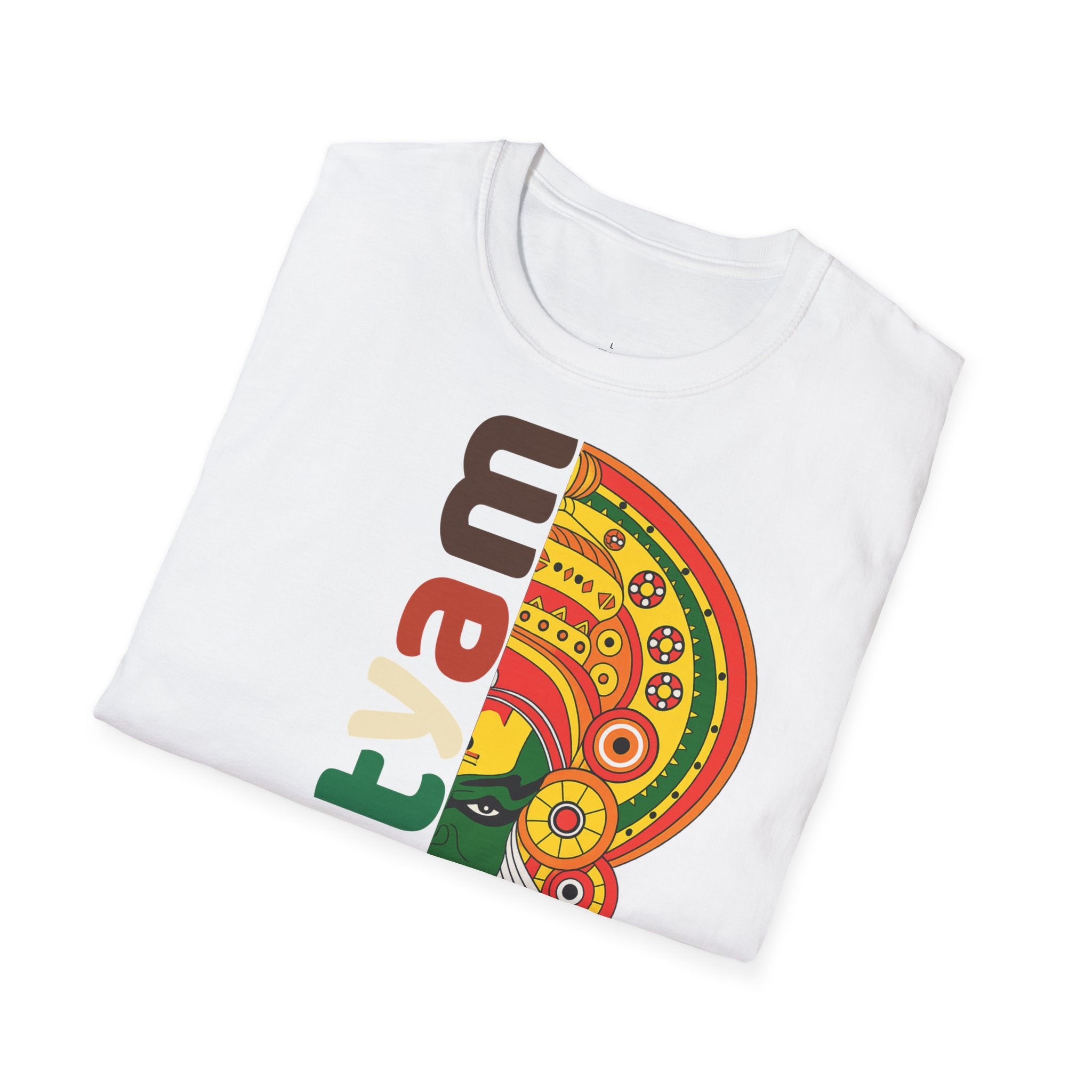 Cultural Vibes T-Shirt - Unisex Softstyle Tee, Art Enthusiast Gift, Festival Wear, Eco-Friendly Fashion, Everyday Comfort