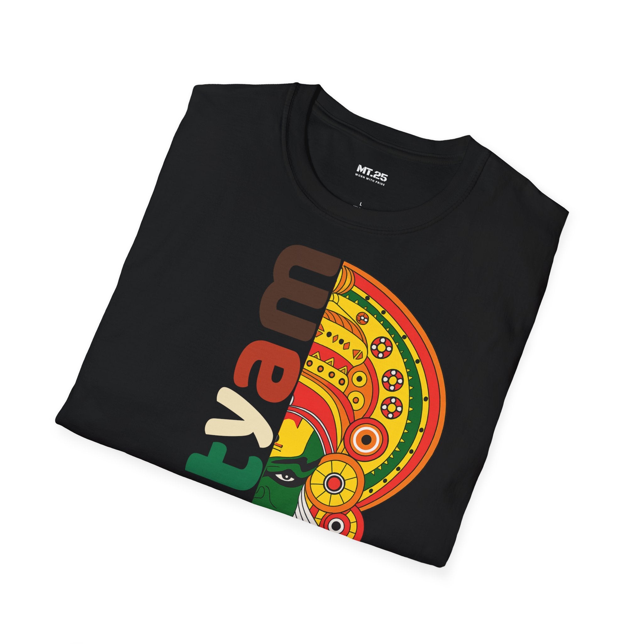 Cultural Vibes T-Shirt - Unisex Softstyle Tee, Art Enthusiast Gift, Festival Wear, Eco-Friendly Fashion, Everyday Comfort
